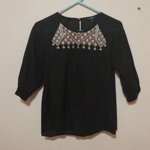 Madewell Peasant Top